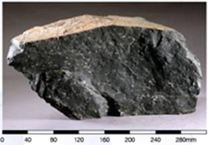 Rhyolite lava of the Kau Sai Chau Volcanic Group